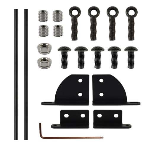 Metall-Stützstangenset für 3/3Pro/4 3D-Drucker-Zubehör verbessert die Stabilität des Druckens Metall-Stützstangenset für 3/3Pro/4 3D-Drucker-Zubehör verbessert die Stabilität des Druckens von MOONDAME