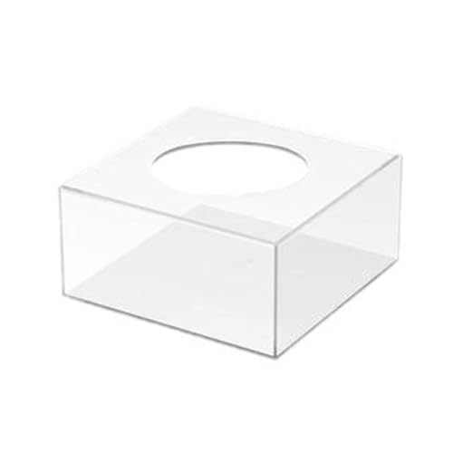 Praktischer, transparenter Acrylständer, Kuchen-Präsentationsständer, nachfüllbares Brett, Kuchenständer-Set mit befüllbarem Acrylsockel von MOONDAME