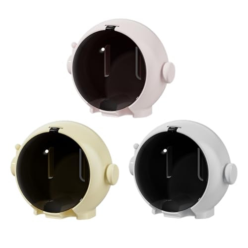 Set mit 3 kreativen Astronauten-Designs, Zahnbürstenhalter, Mehrzweck-Badezimmer-Wandorganisation mit Astronauten-Designs Set mit 3 kreativen Astronauten-Designs, Zahnbürstenhalter, Mehrzweck-Badezimmer-Wandorganisation mit Astronauten-Designs von MOONDAME