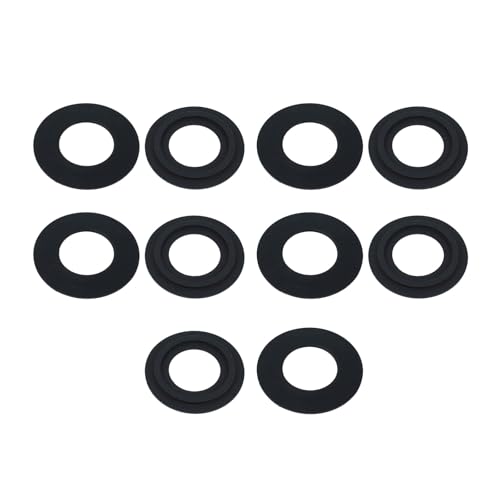 Upgrades Gummidichtungsringe für die Wartung zu Hause, wesentliche Unterlegscheiben, Set für sichere Waschbeckenablaufgarnitur in Küchen und Badezimmern von MOONDAME