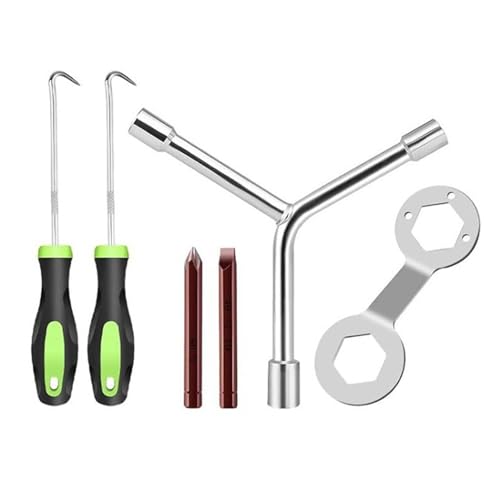 Wannenfeder-Erweiterungswerkzeug-Set mit Zange und Schraubenschlüssel, Stahlfeder-Erweiterungswerkzeug-Set für einfache Entfernung von MOONDAME