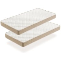 Moonia - 2er-Pack Jugend-Matratzen - 80X190 Moonia - 2er-Pack Jugend-Matratzen - 80X190 von MOONIA