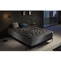 Premium Black Multizone Matratze, 27cm, 140x190cm Moonia von MOONIA