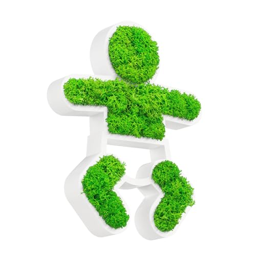 MOOSWERK Wickelraum WC Türschild mit echtem Moos | Selbstklebendes Toilettenschild für Gäste-WC, Stillzimmer & Wickelräume in Weiß | Natürliches Moosbild Deko-Schild für Tür oder Wand MOOSWERK Wickelraum WC Türschild mit echtem Moos | Selbstklebendes Toilettenschild für Gäste-WC, Stillzimmer & Wickelräume in Weiß | Natürliches Moosbild Deko-Schild für Tür oder Wand von MOOSWERK