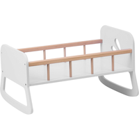 MOOVER Toys - Holz Puppenwiege / Puppenbett in weiß MOOVER Toys - Holz Puppenwiege / Puppenbett in weiß von MOOVER Toys