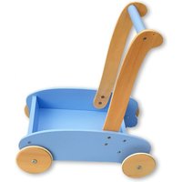 MOOVER Toys - LINE Lauflernwagen Holz (hellblau) / baby walker light blue von MOOVER Toys