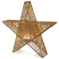 Sisine star 60 Tragbare sternförmige Lampe. Weihnachtsdekoration. Warmes 3000K LED-Licht mit Fernbedienung. Hergestellt in Spanien aus Naturfasern Sisine star 60 Tragbare sternförmige Lampe. Weihnachtsdekoration. Warmes 3000K LED-Licht mit Fernbedienung. Hergestellt in Spanien aus Naturfasern von MOOVERE
