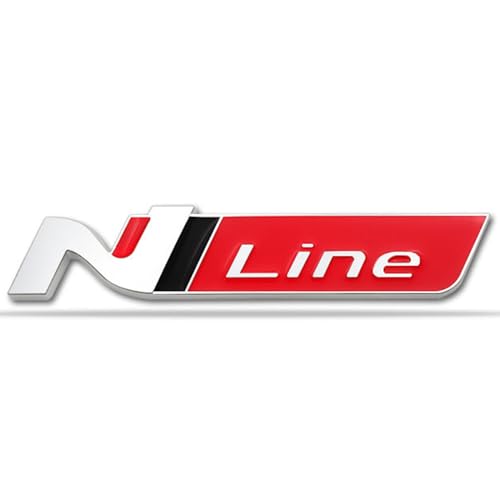 3D Metall Auto Aufkleber für Hyundai Elantra Veloster Kona i20 i30 N Line, Selbstklebend Logo Emblem Badge Abzeichen für Heckklappe Kofferraum, Chrom Autoaufkleber zubehör,A 3D Metall Auto Aufkleber für Hyundai Elantra Veloster Kona i20 i30 N Line, Selbstklebend Logo Emblem Badge Abzeichen für Heckklappe Kofferraum, Chrom Autoaufkleber zubehör,A von MOOWI