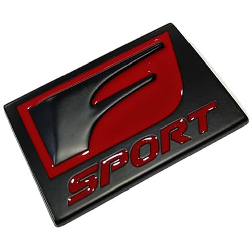 3D Metall Auto Aufkleber für RC-F is-F LC500 Racing F-Sport, Selbstklebend Logo Emblem Badge Abzeichen für Heckklappe Kofferraum, Chrom Autoaufkleber zubehör,B 3D Metall Auto Aufkleber für RC-F is-F LC500 Racing F-Sport, Selbstklebend Logo Emblem Badge Abzeichen für Heckklappe Kofferraum, Chrom Autoaufkleber zubehör,B von MOOWI