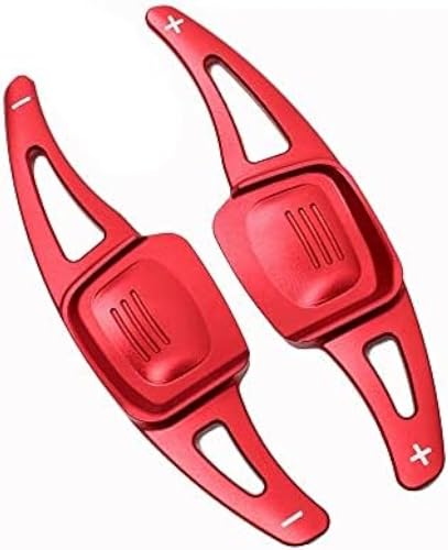 Car Shift Paddles for VW Golf 8 MK8 R GTI R Line 2020 2021 2022,Steering Wheel Shift Paddle Shifter Trim Kit,C-Red Car Shift Paddles for VW Golf 8 MK8 R GTI R Line 2020 2021 2022,Steering Wheel Shift Paddle Shifter Trim Kit,C-Red von MOOWI