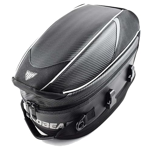 Hecktasche Motorrad für Yamaha MT-07 MT07 MT 07 2014-2022 2021 2020 2019, wasserdichte Motorrad Hecktasche große Kapazität Erweiterbare Satteltasche Gepäckträgertasche Seite Pannier Schwanz Tasche Hecktasche Motorrad für Yamaha MT-07 MT07 MT 07 2014-2022 2021 2020 2019, wasserdichte Motorrad Hecktasche große Kapazität Erweiterbare Satteltasche Gepäckträgertasche Seite Pannier Schwanz Tasche von MOOWI