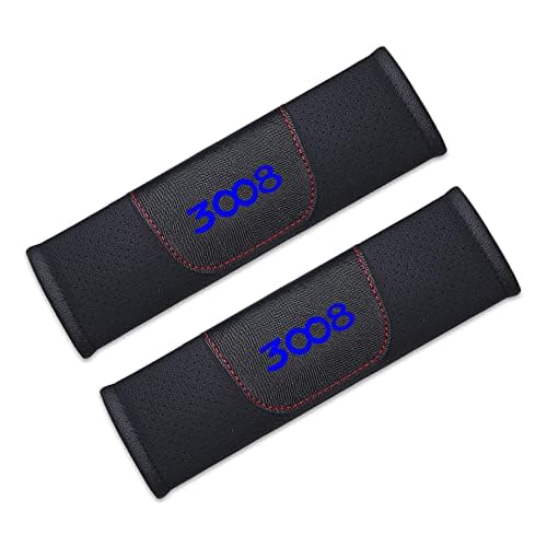 MOOWI 2 Stück Auto Gurtpolster für Peugeot 3008, Auto Sicherheitsgurt Schulterpolster Gurtpolster Polsterung Polster Autogurt Polster Gurtschutz gurtschoner,C MOOWI 2 Stück Auto Gurtpolster für Peugeot 3008, Auto Sicherheitsgurt Schulterpolster Gurtpolster Polsterung Polster Autogurt Polster Gurtschutz gurtschoner,C von MOOWI