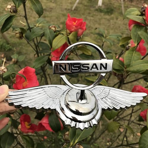 MOOWI Auto Motorhauben Abzeichen Aufkleber für Nissan Patrol, 3D Chrom Logo Emblem Badge, Auto Frontabdeckung Motorhauben Ornament Aufkleber,B MOOWI Auto Motorhauben Abzeichen Aufkleber für Nissan Patrol, 3D Chrom Logo Emblem Badge, Auto Frontabdeckung Motorhauben Ornament Aufkleber,B von MOOWI