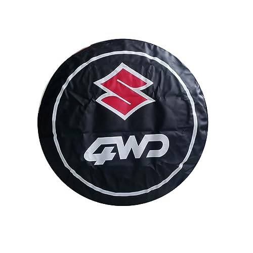 MOOWI Auto Reifenabdeckung für Suzuki Swift 2005-2013, Auto Waterproof Sonnenschutz Reserveradabdeckung Ersatzradabdeckungen, Auto Reifencover Radabdeckungen,15" von MOOWI