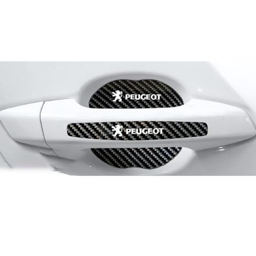 MOOWI Autotürgriff Schutzfolie für Peugeot 806 3008 GT 5008 4008 3008GT 2008 508, Lackschutzfolien für Autotür Griffmulde, Kohlefaser Auto Türgriff Aufkleber Schutz vor Kratzern MOOWI Autotürgriff Schutzfolie für Peugeot 806 3008 GT 5008 4008 3008GT 2008 508, Lackschutzfolien für Autotür Griffmulde, Kohlefaser Auto Türgriff Aufkleber Schutz vor Kratzern von MOOWI