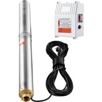 Mophorn - 1500 w Tiefbrunnen-Tauchpumpe – 9,8 m³/h Durchfluss, 108 m Förderhöhe, Edelstahl – Effiziente Wasserversorgungslösung von MOPHORN