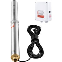 2200 w Tiefbrunnen-Tauchpumpe – aus Edelstahl. Leistungsstarke 9,8 m³/h Durchflussrate und 144 m Förderhöhe. Ideal für die Wasserversorgung aus von MOPHORN