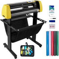 34' Vinylschneider/Plotter, Schilderschneidemaschine, LCD-Bildschirm, 3 Klingen, Software enthalten, für den Heim-/Geschäftsgebrauch - Mophorn von MOPHORN
