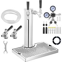 Mophorn - Bierturm-Set mit zwei Wasserhähnen – beispiellose Bierzapfanlage. Dieses Kit definiert den Bierausschank zu Hause neu. Der Bierturm mit von MOPHORN