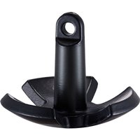 Mophorn 12 LBS Flussanker, Pilzanker aus Gusseisen mit schwarzer Vinylbeschichtung und Schäkel, Marinequalität für Boote bis zu 10 Fuß, Mophorn 12 LBS Flussanker, Pilzanker aus Gusseisen mit schwarzer Vinylbeschichtung und Schäkel, Marinequalität für Boote bis zu 10 Fuß, von MOPHORN