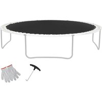 Mophorn 13ft Ersatz-Trampolinmatte, universelle Sprungmatte für 13ft rundes Trampolin, verstärkte UV-beständige Matte mit Federwerkzeug und von MOPHORN