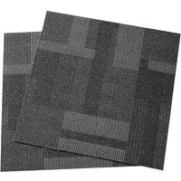 24'x24' wiederverwendbare Teppichfliesen, weich gepolsterte Quadrate mit Polsterung, einfach zu installieren, diy für Schlafzimmer, Wohnzimmer – von MOPHORN