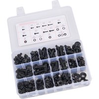 Mophorn 280-teiliges Schrauben- und Mutternset, metrische Maschinenschrauben & Unterlegscheiben, legierter Stahl M6/M8/M10, verschiedene Größen, Mophorn 280-teiliges Schrauben- und Mutternset, metrische Maschinenschrauben & Unterlegscheiben, legierter Stahl M6/M8/M10, verschiedene Größen, von MOPHORN