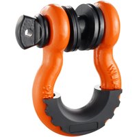 Mophorn - 3/4'D-Ring-Schäkel, 2 Pack Legierung Stahl Schäkel 62832 lbs (28.5 Tonnen) Bruchfestigkeit mit 7/8' Schraube Pin, Isolatoren & Scheiben, von MOPHORN