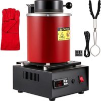 Mophorn - 3 kg elektrischer Schmelzofen, digital 1750 w, 1150 ℃/2102 ℉ Goldschmelzofen mit Graphittiegel und Barrenform, für Gold, Silber, Kupfer, Mophorn - 3 kg elektrischer Schmelzofen, digital 1750 w, 1150 ℃/2102 ℉ Goldschmelzofen mit Graphittiegel und Barrenform, für Gold, Silber, Kupfer, von MOPHORN
