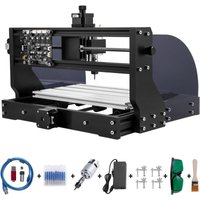 300 × 180 × 45 mm CNC-Fräser 3018 Pro 15 w Lasergravierer GRBL-Steuerung 3 Achsen, Offline-Controller, zum Schnitzen von Kunststoff, Acryl, pvc, Holz von MOPHORN