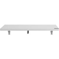 Mophorn - 31,5 "x 15,75" Wand montiert Klapptisch, Drop Leaf Floating Desk mit Eisen Halterung, Fold Down Schreibtisch für kleine Räume, Home Office, von MOPHORN