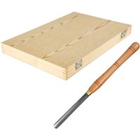 Mophorn - 8-teiliges Drechselmeißel-Set – HSS-Stahlklingen zum Drechseln und Schnitzen von Holz – Inkl. Aufbewahrung und einem kostenlosen Meißel – von MOPHORN
