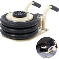 Mophorn - Air Jack, 3 Ton/6600 lbs Triple Bag, 17,7 Zoll Hubhöhe, 6 Stahlrohre, schnelle 3-5s pneumatische Hebebock mit Seitengriffen, Auto Garage Mophorn - Air Jack, 3 Ton/6600 lbs Triple Bag, 17,7 Zoll Hubhöhe, 6 Stahlrohre, schnelle 3-5s pneumatische Hebebock mit Seitengriffen, Auto Garage von MOPHORN