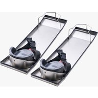 Mophorn - Beton-Kniebretter aus Edelstahl, 30 x 8 Zoll Betongleiter, Kniebretter für Beton, Beton-Knieschoner, bewegliche Gleiter, mit Knieschonern Mophorn - Beton-Kniebretter aus Edelstahl, 30 x 8 Zoll Betongleiter, Kniebretter für Beton, Beton-Knieschoner, bewegliche Gleiter, mit Knieschonern von MOPHORN