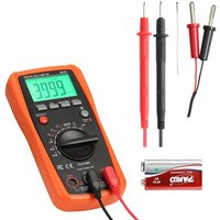 Mophorn Digitalmultimeter, 4000-Count TRMS DC/AC Voltmeter Stromtester, Auto-Ranging-Multimeter zur Messung von Strom, Spannung, Widerstand, Mophorn Digitalmultimeter, 4000-Count TRMS DC/AC Voltmeter Stromtester, Auto-Ranging-Multimeter zur Messung von Strom, Spannung, Widerstand, von MOPHORN