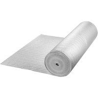 Doppelt Reflektierende Isolierrolle, Strahlungsbarriere mit Schaumstoffkern, 5,5mm, 48Zollx50 Fuß, Doppelseitiges Hitzereflektierendes Schild aus von MOPHORN