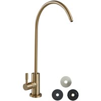Mophorn Edelstahl-Trinkwasserhahn aus bleifreiem Material, Umkehrosmose-Wasserhahn mit robustem Messingventil, Filterwasserhahn für Küchenspüle in Mophorn Edelstahl-Trinkwasserhahn aus bleifreiem Material, Umkehrosmose-Wasserhahn mit robustem Messingventil, Filterwasserhahn für Küchenspüle in von MOPHORN