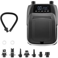 Mophorn - Elektrische SUP-Luftpumpe (20 psi) mit zweistufiger Funktion, automatischer Abschaltung und 12-V-DC-Anschluss – ideal zum Aufblasen und von MOPHORN