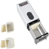 Elektrischer Pommes-Frites-Schneider, Kartoffelschneider mit 1/2-Zoll- und 3/8-Zoll-Klingen aus rostfreiem Stahl, Kartoffelschneider-Zerkleinerer mit Elektrischer Pommes-Frites-Schneider, Kartoffelschneider mit 1/2-Zoll- und 3/8-Zoll-Klingen aus rostfreiem Stahl, Kartoffelschneider-Zerkleinerer mit von MOPHORN