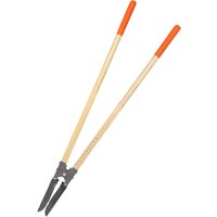 Mophorn Erdlochspaten, robuster manueller Erdspaten mit Metallklinge und Skalenmarkierungen, Werkzeug mit Holzgriff für Gartenarbeit und Mophorn Erdlochspaten, robuster manueller Erdspaten mit Metallklinge und Skalenmarkierungen, Werkzeug mit Holzgriff für Gartenarbeit und von MOPHORN