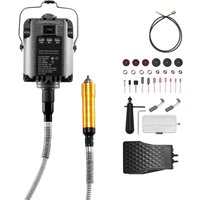 Mophorn Flexwellenschleifer,1000 W,30.000 U/min,elektrisches Rotationswerkzeug mit 31-teiligem Zubehör und Fußpedal, multifunktionale von MOPHORN