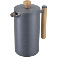 Mophorn French Press Kaffeemaschine, 1 L Edelstahl Kaffeepresse Teebereiter mit Filter, große doppelwandige isolierte Kaffeebereiter für Camping, von MOPHORN