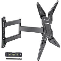 Mophorn Full Motion TV-Halterung für 26-55 Zoll Fernseher, Wandhalterung mit Gelenkarm, flexibles Design für optimales Seherlebnis von MOPHORN