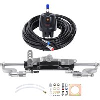 Mophorn - Hydraulisches Außenborder-Lenkset 300 ps Marine-Boots-Helmpumpe Zweiwegezylinder 26ft Schlauch Einzelmotor Mophorn - Hydraulisches Außenborder-Lenkset 300 ps Marine-Boots-Helmpumpe Zweiwegezylinder 26ft Schlauch Einzelmotor von MOPHORN