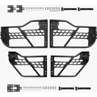 Mophorn Jeep Rohrtüren (4-türig) im Jagdstil mit stabilen Scharnieren und OE-Verriegelung, Türen mit Gummipolstern, kompatibel mit Jeep Wrangler JL von MOPHORN