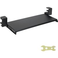 Mophorn - Klemm-Tastaturablage unter dem Schreibtisch, ausziehbare Tastaturablage für den Schreibtisch mit stabiler C-Klemmhalterung ohne Bohren, von MOPHORN