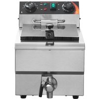 Mophorn - Kommerzielle Fritteuse von, 1500 w elektrische Fritteuse mit Korb, 9 l Edelstahl, Zeit- und Temperaturregelung, Überhitzungsschutz, ideal Mophorn - Kommerzielle Fritteuse von, 1500 w elektrische Fritteuse mit Korb, 9 l Edelstahl, Zeit- und Temperaturregelung, Überhitzungsschutz, ideal von MOPHORN