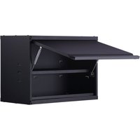 Metal Storage Cabinet, 120lbs Tragfähigkeit pro Regal, 20'' hoch Wandmontage Pulverbeschichtung Stahl Garage Schrank mit verstellbaren Regal, von MOPHORN