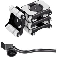 Möbelwagen – Hochleistungs-Möbelwagen mit 340 kg Tragkraft, Rädern und Karbonstahlplatte, ideal zum Transport von Haushaltsgeräten, Sofas und von MOPHORN