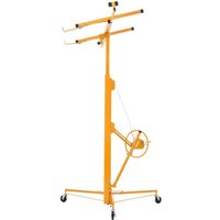 Mophorn Plattenheber mit einer Tragkraft von bis zu 68 kg, 4877 mm Höhe, Gipskartonheber mit verstellbarem Teleskoparm, geeignet für Rigipsplatten Mophorn Plattenheber mit einer Tragkraft von bis zu 68 kg, 4877 mm Höhe, Gipskartonheber mit verstellbarem Teleskoparm, geeignet für Rigipsplatten von MOPHORN